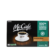 Load image into Gallery viewer, McCafe - K-Cup® - 100% Arabica Medium-Dark Roast - 80 Single Serve K-Cups