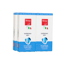 Load image into Gallery viewer, Fantini - NESPRESSO®** Compatible Capsules - New - Decaffeinated - 10/20/40/100/220