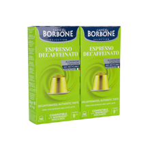 Load image into Gallery viewer, Caffe Borbone - NESPRESSO® Compatible - New - Decaffeinated - 10/20/40/100