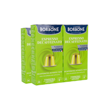Load image into Gallery viewer, Caffe Borbone - NESPRESSO® Compatible - New - Decaffeinated - 10/20/40/100