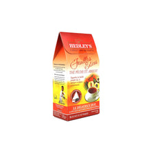 Load image into Gallery viewer, Hedley&#39;s Full Leaf Peach Apricot Tea - 16 Pyramid Tea Bags
