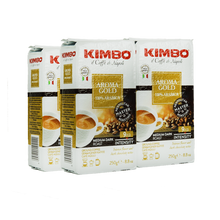 Load image into Gallery viewer, Kimbo - Espresso Grind - Aroma Gold - 250 Gms Pack