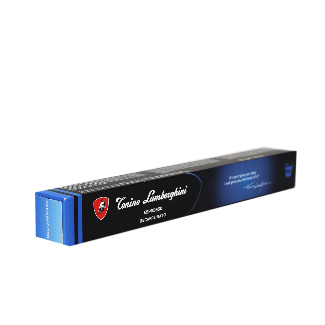 Tonino Lamborghini NESPRESSO® Compatible Capsules - Decaf - 10/20/40/100