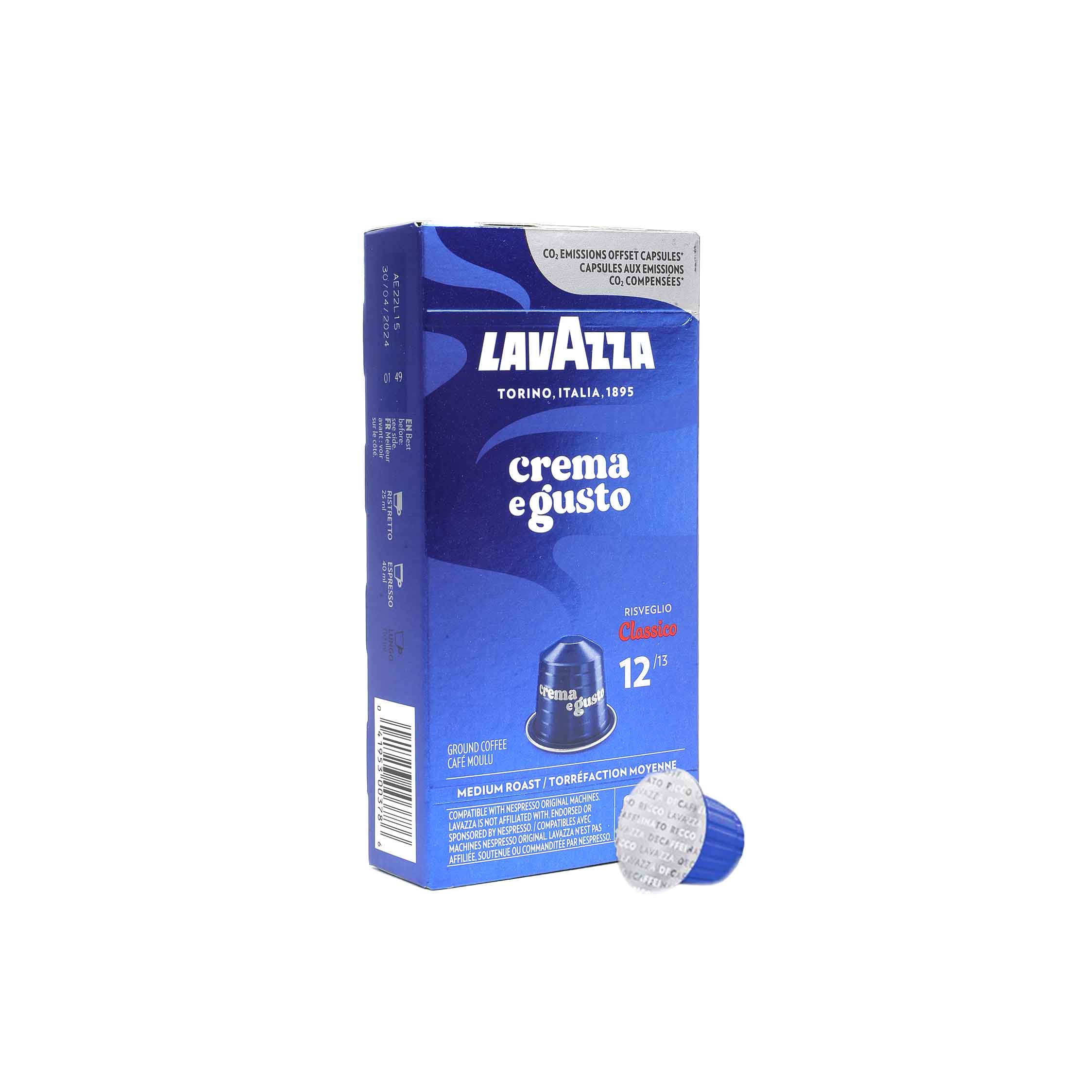 LavAzza Caffè Crema E Gusto Classico 2X250G - 10 Pack Of 2 Pieces