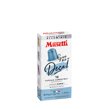 Load image into Gallery viewer, Caffe Musetti - NESPRESSO® Compatible - New - Deca (Decaffeinated) - 10/20/40/100