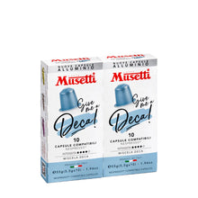 Load image into Gallery viewer, Caffe Musetti - NESPRESSO® Compatible - New - Deca (Decaffeinated) - 10/20/40/100