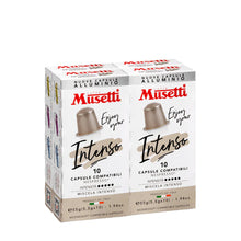 Load image into Gallery viewer, Caffe Musetti - NESPRESSO® Compatible - New - Intenso - 10/20/40/100