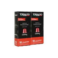Load image into Gallery viewer, Caffe Toraldo - NESPRESSO® Compatible - New - Passione - 10/20/40/100