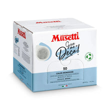 Load image into Gallery viewer, Caffe Musetti - E.S.E. Pods - Decaffeinated - Single Serve Compostable Pods