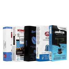 Load image into Gallery viewer, Premium NESPRESSO®** Compatible Capsule Discovery Pack - Decaffeinated Selection - 100 Capsules