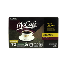 Load image into Gallery viewer, McCafe - K-Cup® - High Grown Organic Dark Roast - 72 Single Serve K-Cups