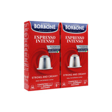 Load image into Gallery viewer, Caffe Borbone - NESPRESSO® Compatible - New - Espresso Intenso - 10/20/40/100