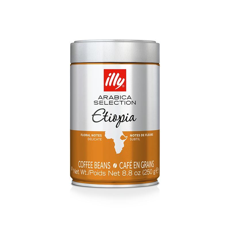 illy® Whole Bean - Arabica Selection - Etiopia - 250 Gms Tin