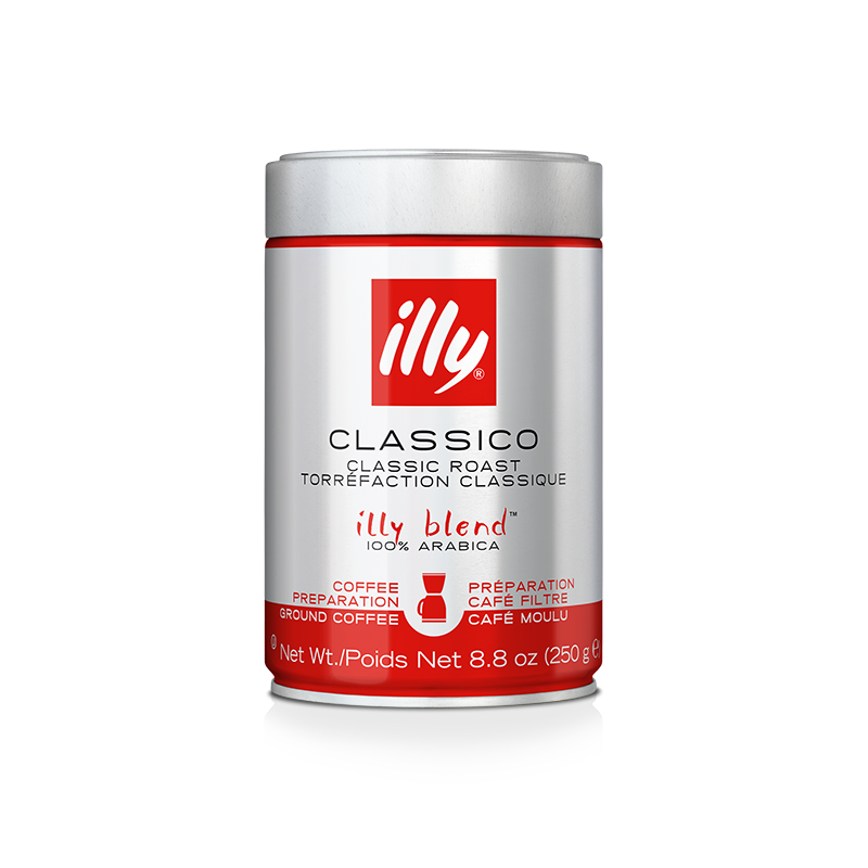illy® Drip Grind - Classico - Medium Roast - 250 Gms Tin