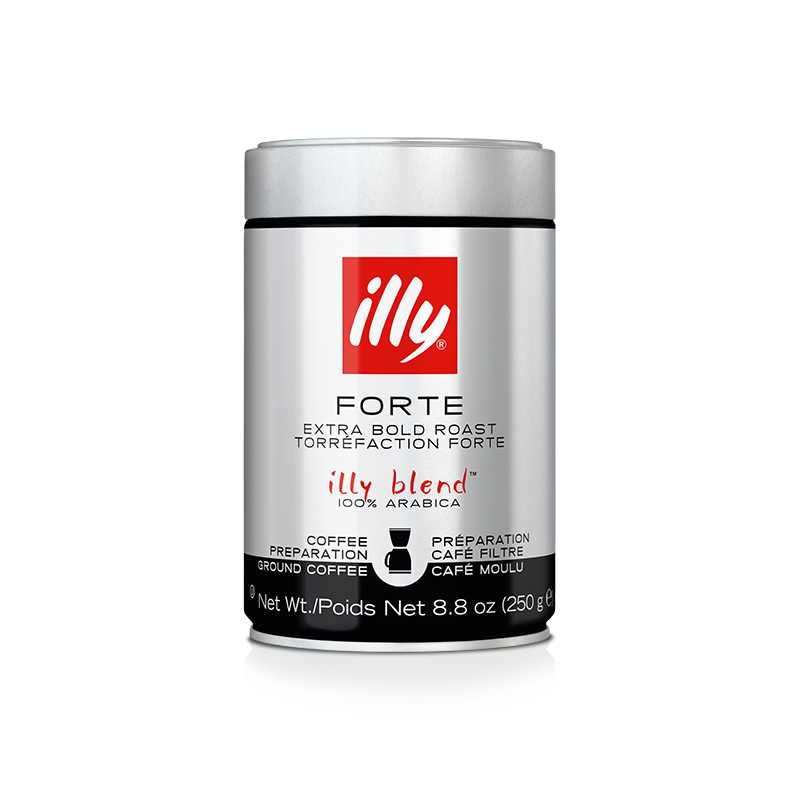 illy® Drip Grind - Forte - Extra Bold Roast - 250 Gms Tin