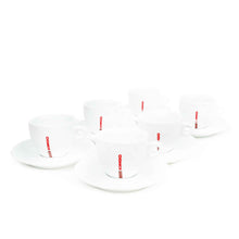 Load image into Gallery viewer, Kimbo - Cappuccino Coffee Cups - Set of 6 Original Cups and Saucers
