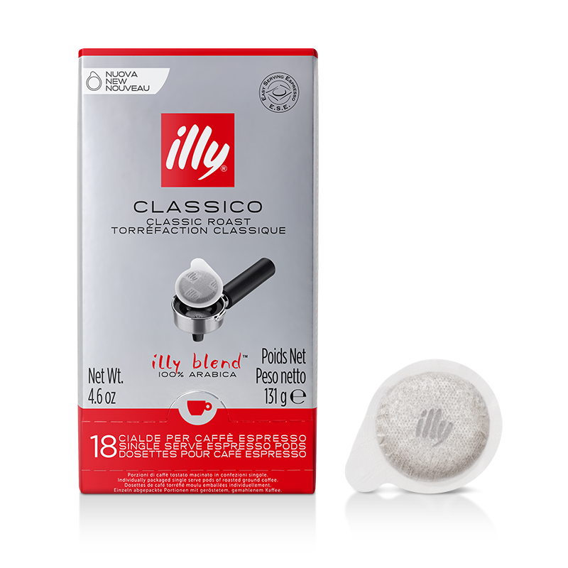 illy E.S.E. Pods Classico Medium Roast Single Serve Pods