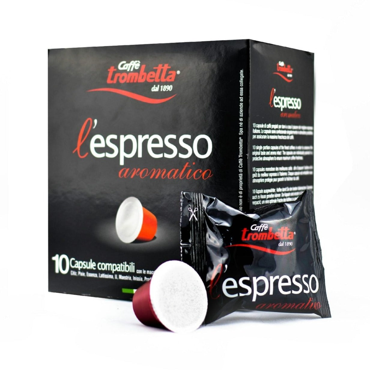 Caffe Trombetta - NESPRESSO® Compatible -Aromatico- 10/40/80