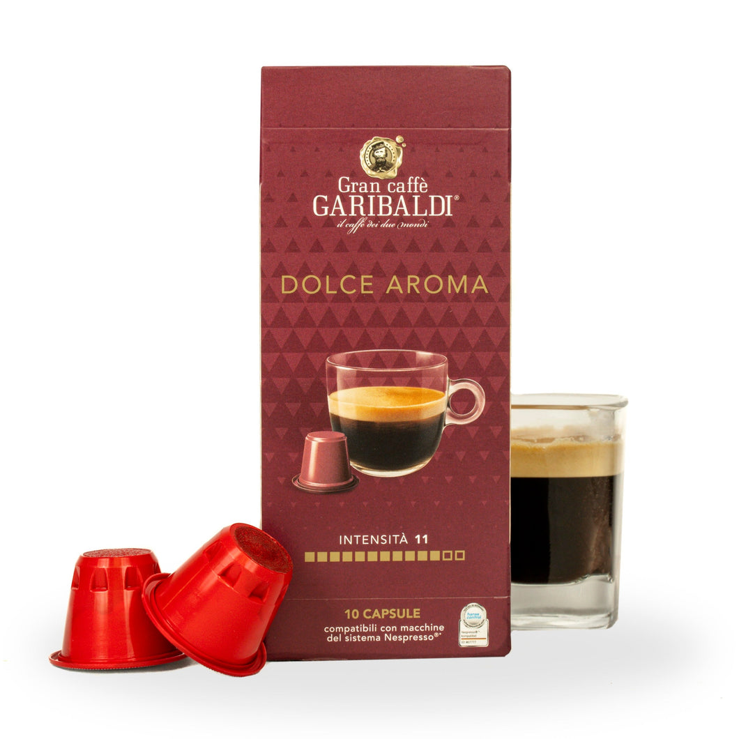 Gran Caffe Garibaldi - NESPRESSO® Compatible - Dolce Aroma - 10/40/80