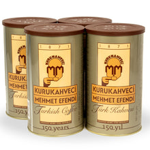 Load image into Gallery viewer, Mehmet Efendi Coffee - Finely Ground Turkish Coffee - Value Pack + Free Shipping