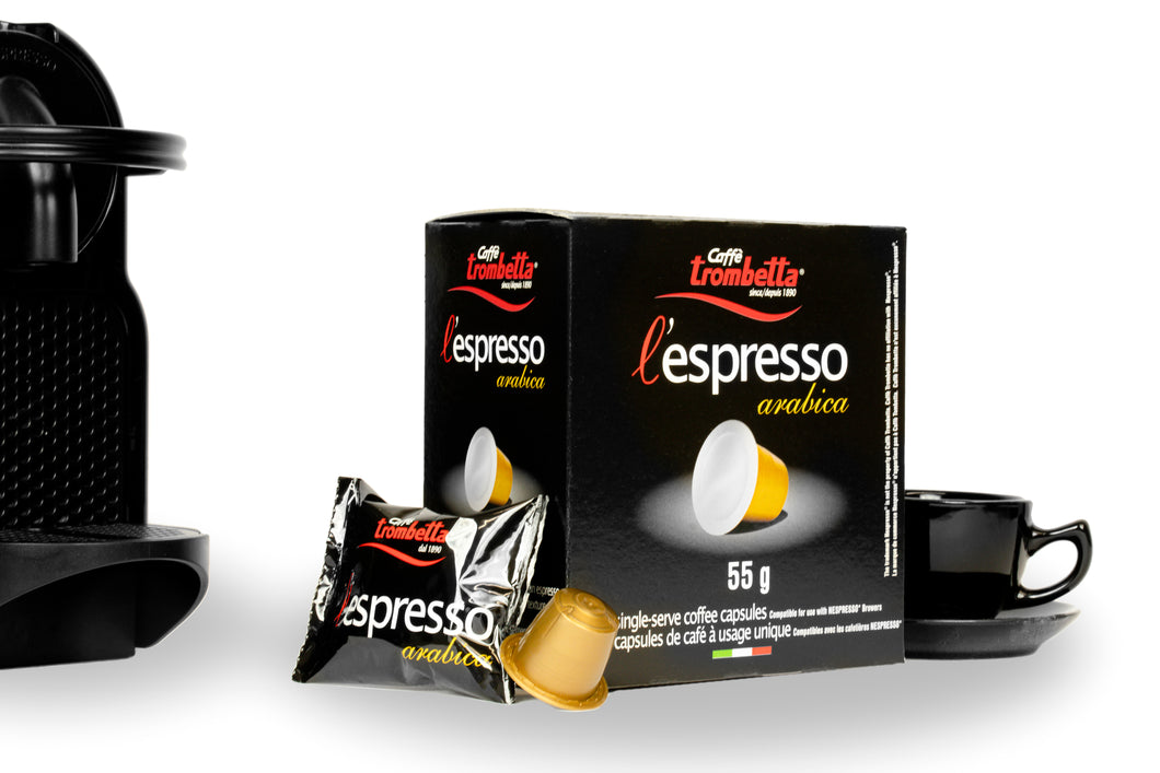 Caffe Trombetta - NESPRESSO® Compatible - Arabica - 10/40/80