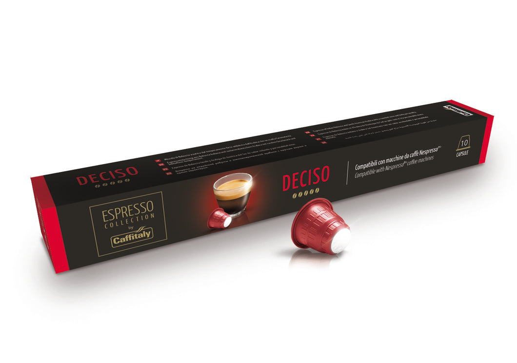 Caffitaly Nespresso® Compatibles - DECISO Blend - 10/40/120