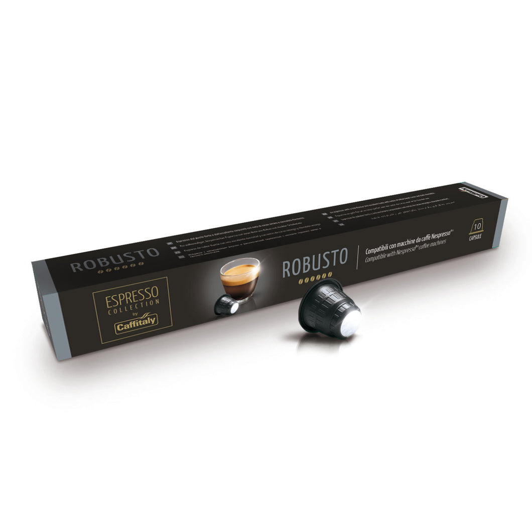 Caffitaly Nespresso® Compatibles - ROBUSTO Blend - 10/40/120