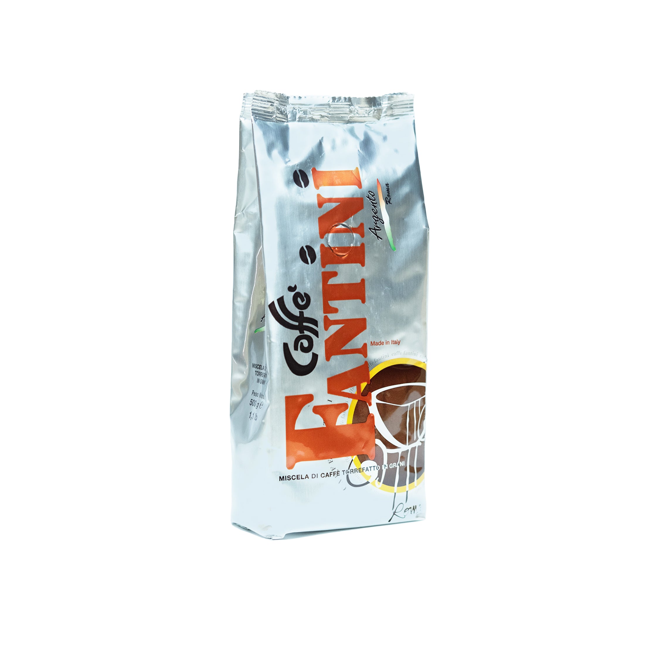 Fantini Whole Coffee Beans Argento