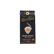 Load image into Gallery viewer, Morettino - Espresso Grind - Qualità Arabica - 100% Arabica - 250 Gms
