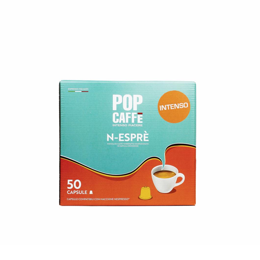 Pop Caffe - NESPRESSO® Compatible Capsules - Intenso