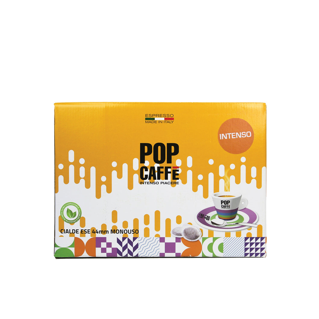 Pop Caffe - E.S.E. Pods - Intenso - Single Serve Compostable Pods