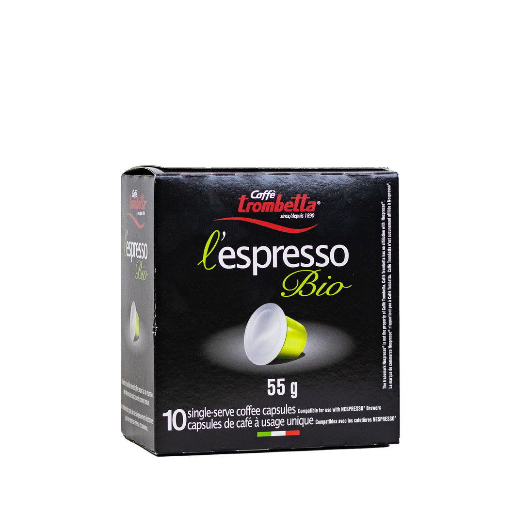 Caffe Trombetta - NESPRESSO® Compatible - Bio - 10/40/80