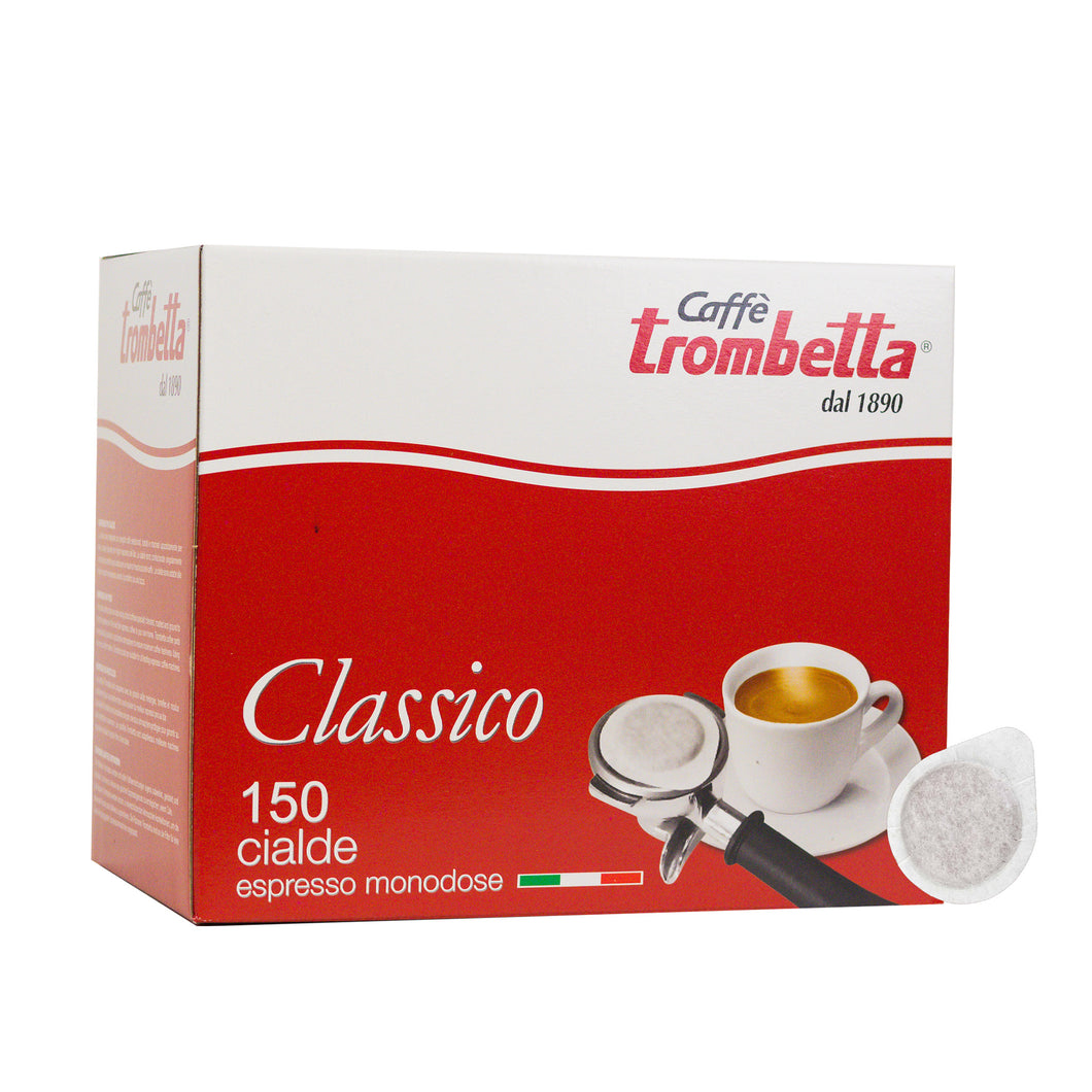 Caffe Trombetta - E.S.E. Pods - Classico - Single Serve Compostable Pods