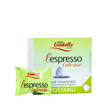 Load image into Gallery viewer, Caffe Trombetta - NESPRESSO® Compatible - Compostable - Intenso - 100% Arabica Blend
