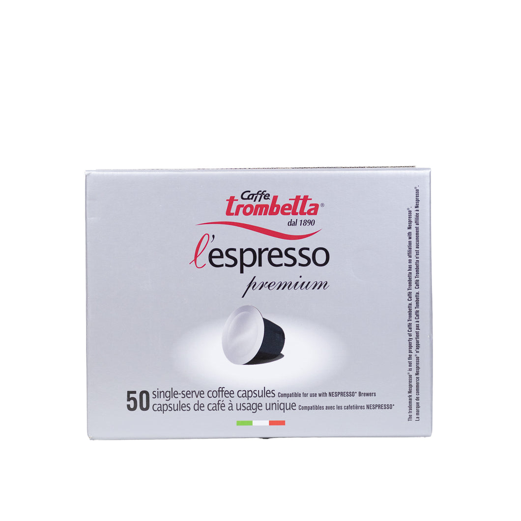 Caffe Trombetta - NESPRESSO® Compatible - Premium - 50/100