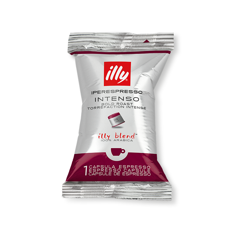 illy® - iperEspresso Capsules - Intenso - Dark Roast - 100 Individually Wrapped Capsules