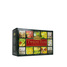 Load image into Gallery viewer, Ahmad - Twelve Teas Collection of Black, Fruit &amp; Green Teas - 60 Teabags
