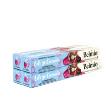 Load image into Gallery viewer, Belmio NESPRESSO® Compatible Capsules Sleeve Pack - Lets Go Coconut - 10/20/40/80/120 Blue
