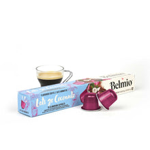 Load image into Gallery viewer, Belmio NESPRESSO® Compatible Capsules Sleeve Pack - Lets Go Coconut - 10/20/40/80/120 Blue
