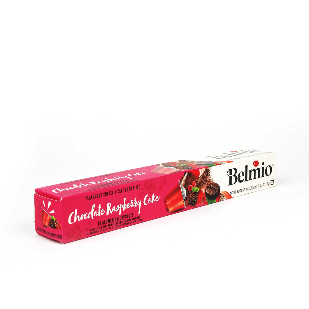 Belmio NESPRESSO® Compatible Capsules Sleeve Pack - Chocolate Raspberry Cake - 10/20/40/80/120