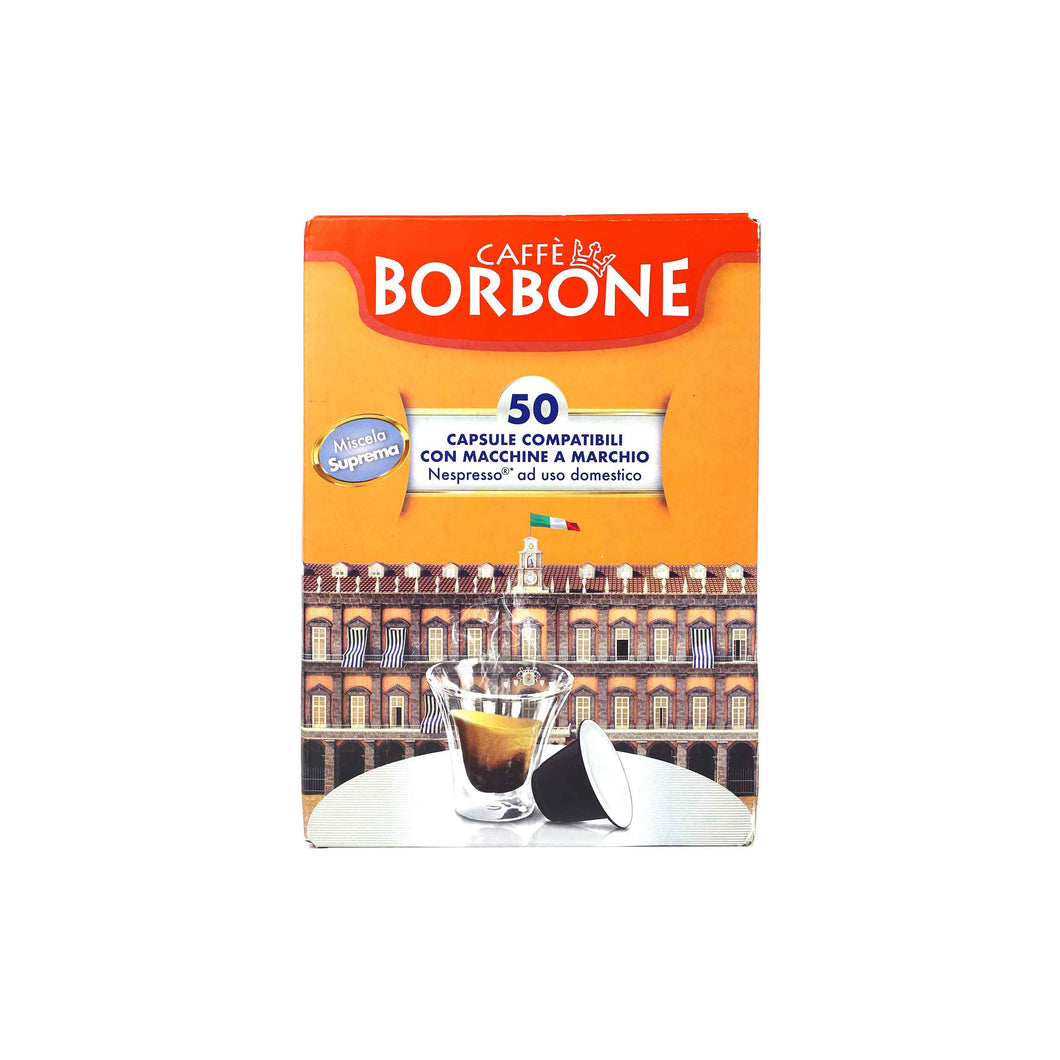 Caffè Borbone Collection - NESPRESSO® Compatible - Suprema Blend - 50/100 Capsules