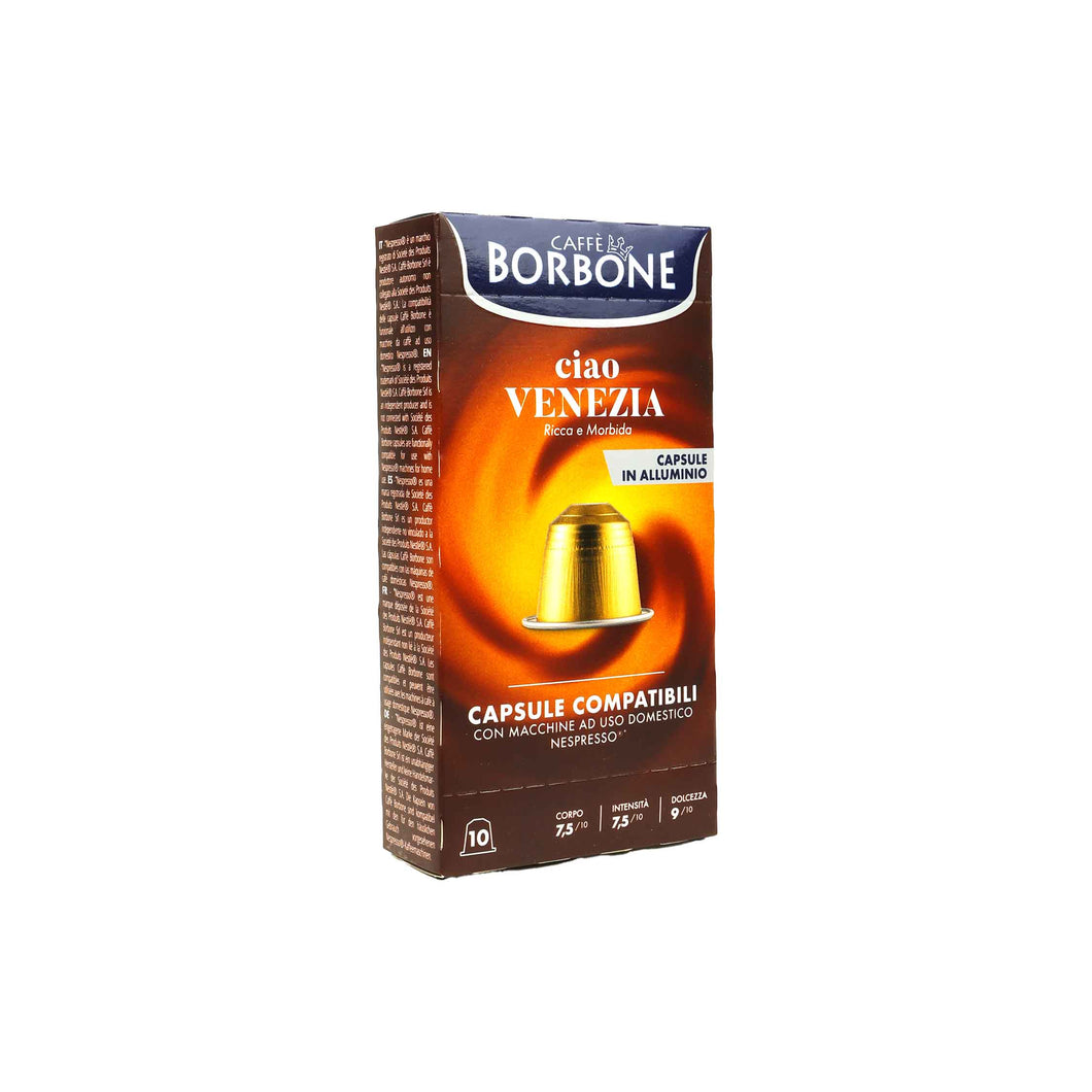 Caffe Borbone - NESPRESSO® Compatible - New - Ciao Venezia - 10/20/40/100