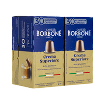 Load image into Gallery viewer, Caffe Borbone - NESPRESSO® Compatible - Crema Superiore - Economy Packs
