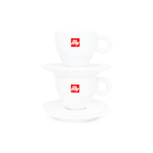 Load image into Gallery viewer, Illy - Cappuccino Coffee Cups - Set of 12 Original Cups and Saucers
