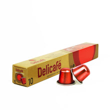 Load image into Gallery viewer, Delicafe NESPRESSO® Compatible Capsules - Espresso Intense - 10/40/120
