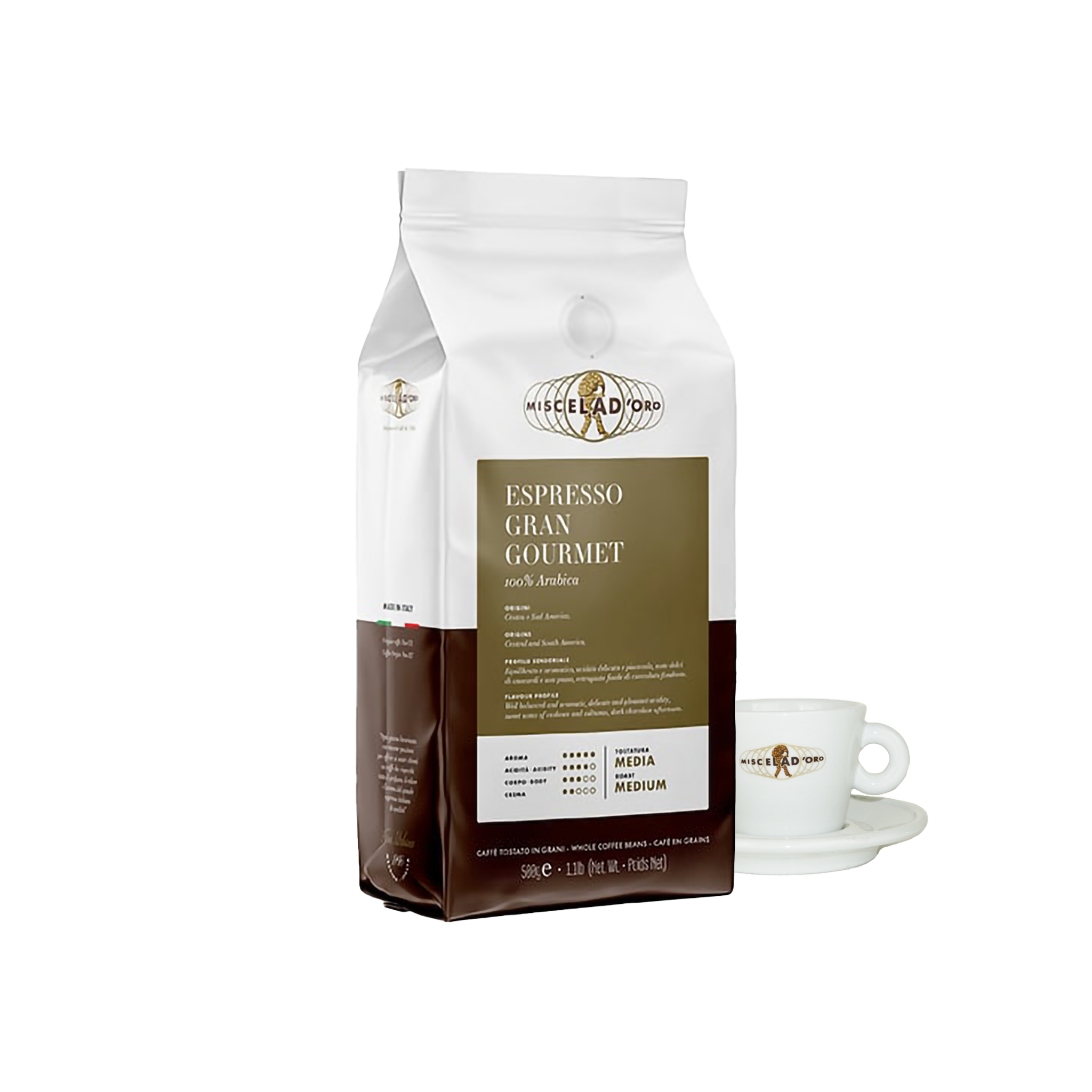 Miscela D'Oro - Whole Coffee Beans - Gran Gourmet