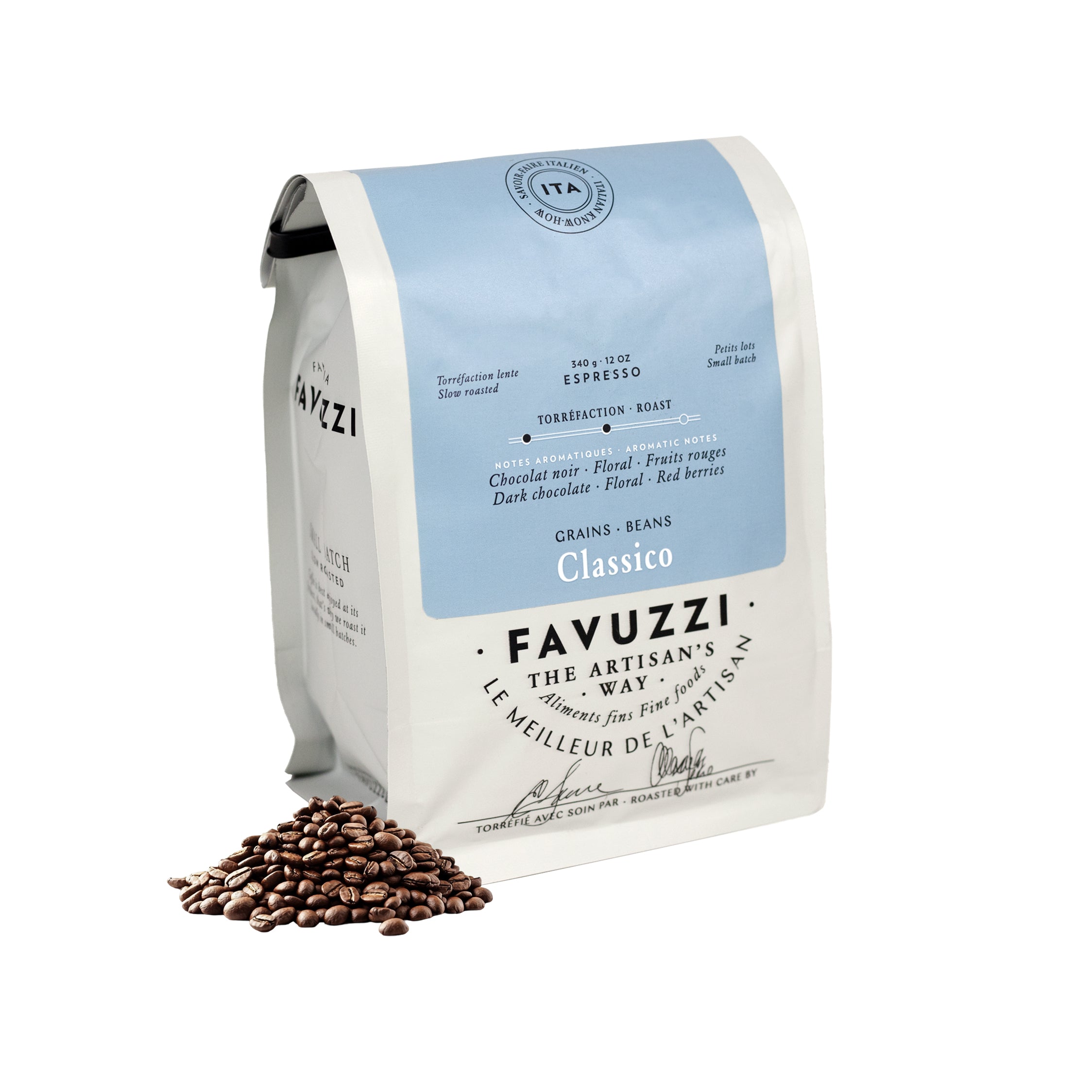 Favuzzi - Whole Coffee Beans - Espresso Classico