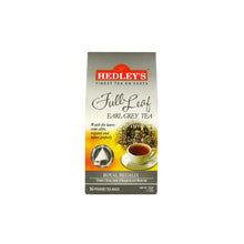 Load image into Gallery viewer, Hedley&#39;s Full Leaf Black Tea - Earl Grey - 16 Pyramid Tea Bags
