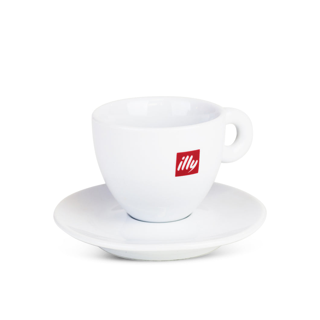Illy - Cappuccino Coffee Cups - Original Cups and Saucers