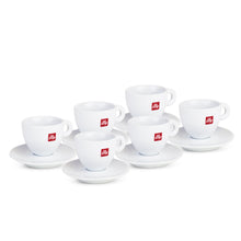 Load image into Gallery viewer, Illy - Cappuccino Coffee Cups - Original Cups and Saucers
